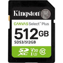 Kingston CANVAS Select Plus 512 GB SD XC | Classe 10 | 150 MB