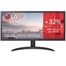 LG  26WQ500-B UltraWide | 25,7' | WFHD | Preto