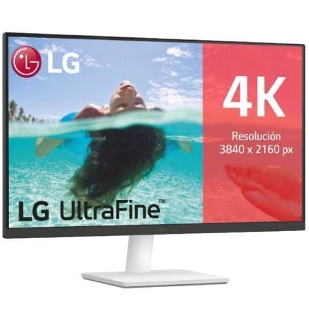 LG UltraFine 27US500-W 27' | 4K | Multimídia | multiuso branco