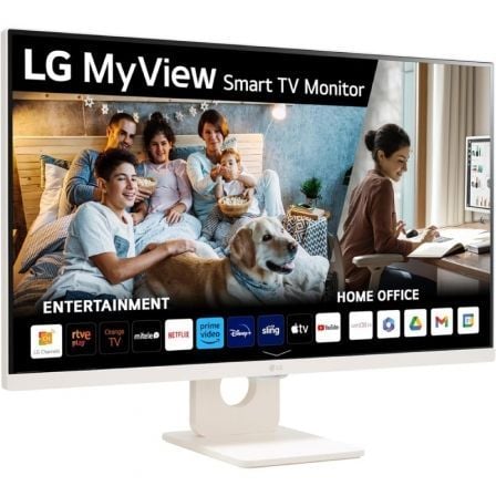 LG MyView 32SR50F-W 31,5' | Full HD | Multimídia | Smart TV | Branco