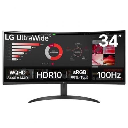LG 34WR50QK-B 34' | WQHD | Preto