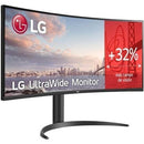 LG 34WR55QK-B de 34' | WQHD | Altura ajustável | Preto