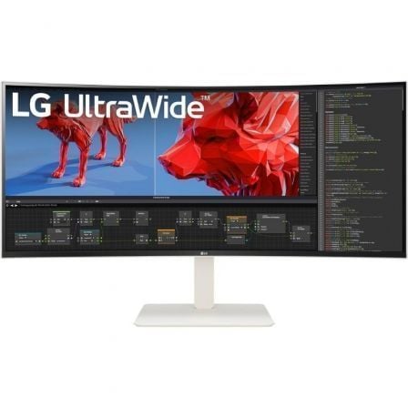 LG 38WR85QC-W de 37,5' | WQHD+ | Multimídia | Branco