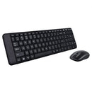 Combo de teclado e Logitech MK220