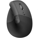 Logitech Lift, Bluetooth, 2,4 GHz, até 4000 DPI, grafite