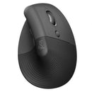 Logitech Lift, de 2,4 GHz, até 4000 DPI, grafite