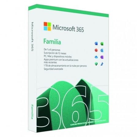 Microsoft Office 365 Família | 6 usuários | 1 ano | 5 dispositivos