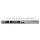 Mikrotik CRS326-24G-2S+RM Router 26 Portas | RJ45 10   |  100   |  100 | SFP | PoE