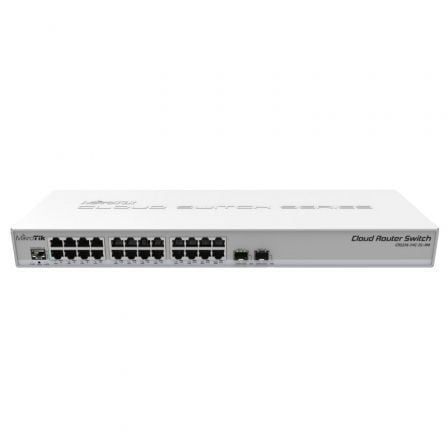 Mikrotik CRS326-24G-2S+RM Router 26 Portas | RJ45 10   |  100   |  100 | SFP | PoE