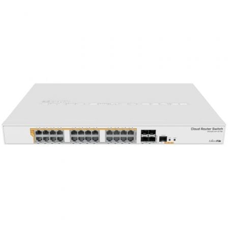 Mikrotik CRS328-24P-4S+RM | 28 Portas | RJ45 10   |  100   |  1000 | SFP | PoE