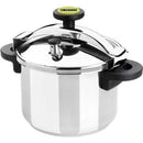 Panela de Pressão Monix Classica M530001 | 22cm | 4L | Aço Inox | Adequada para Indução