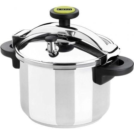 Panela de Pressão Monix Classica M530001 | 22cm | 4L | Aço Inox | Adequada para Indução