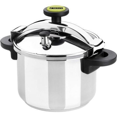 Panela de Pressão Monix Classica M530003 | Ø24cm | 8L | Aço Inox | Adequada para Indução