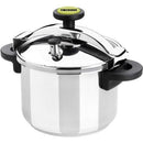 Panela de Pressão Monix M530004 | 24cm | 10L | Aço Inox | Adequada para Indução