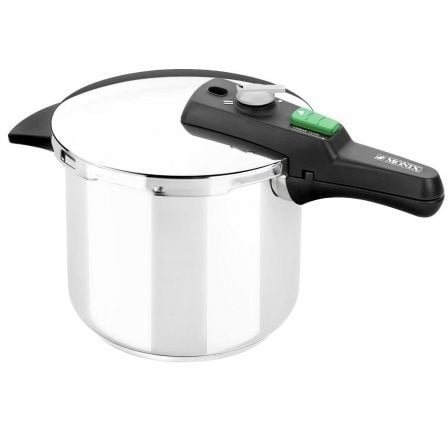 Panela de Pressão Rápida Monix | 22cm | 6L | Aço Inox
