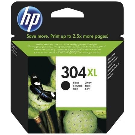 HP nº 304 XL de alta capacidade   |  preto