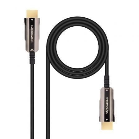 Cabo HDMI 2.0 AOC 4K Nanocable 10.15.2020 | HDMI Macho - HDMI Macho | 20m | Preto