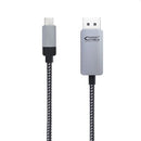 Cabo conversor USB tipo C macho para Displayport macho Nanocable 10.15.5002 1,8 m preto