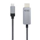 Cabo conversor USB tipo C macho para HDMI macho Nanocable 10.15.5103, 3 m, preto