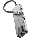 Docking USB Tipo-C NGS WonderDock Supra | 1xUSB | 1xUSB Tipo-C DP | 1xHDMI | 1xRJ45