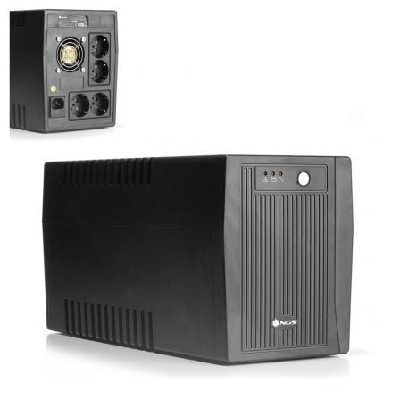 UPS offline NGS Fortress 2000 V2 | 1500VA-900W | 4 saídas | Formato torre