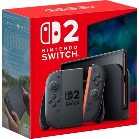 Nintendo Switch 2 | Inclui base | Inclui 2 Controlos Joy-Con | Inclui 2 alças