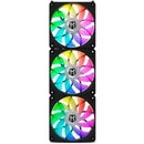 Pack com 3 ventiladores Nox Easy Link | ARGB | 12 cm