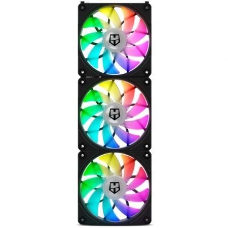 Pack com 3 ventiladores Nox Easy Link | ARGB | 12 cm
