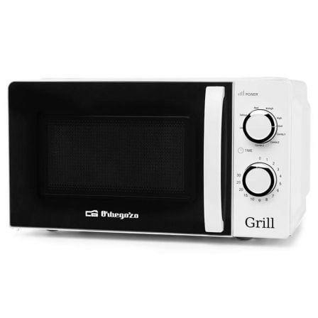 Orbegozo MIG 2130 Micro-ondas | 700W | Capacidade 20L | Função Grill | Branco