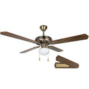 Ventilador de teto Orbegozo CL 06132 M | 60W | 4 pás 132cm | 3 velocidades