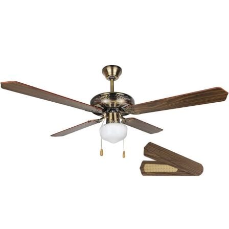 Ventilador de teto Orbegozo CL 06132 M | 60W | 4 pás 132cm | 3 velocidades