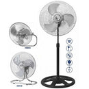 Orbegozo PWS 0547 Ventilador 3 em 1 | Mesa | Piso | Parede | 90W | 3 Lâminas 45cm | 3 Velocidades