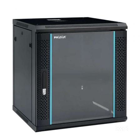 Gabinete de parede desmontado Phasak PHO 2112D | 19' | Altura 12U