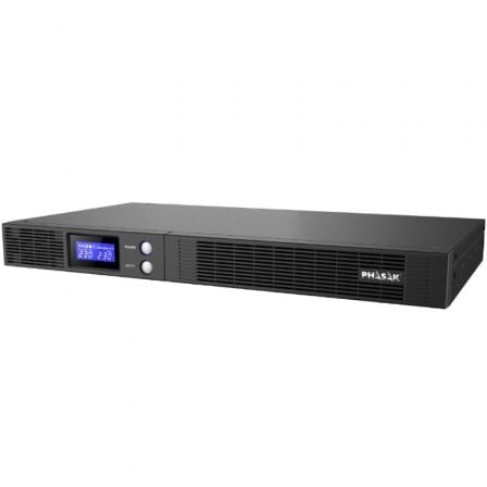 UPS de linha interativa Phasak Protekt Slim Rack | 1500VA-900W | 4 saídas | Formato rack