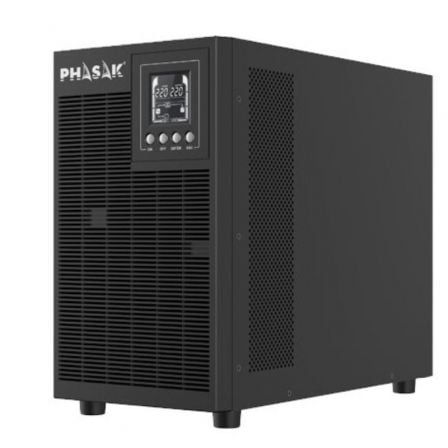 UPS Online Phasak 3000 VA Online LCD | 3000VA-2700W | 4 Saídas | Formato Torre