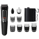 Máquina de cortar cabelo Philips MG3740 Série 3000 Multigroom com bateria| 9 acessórios