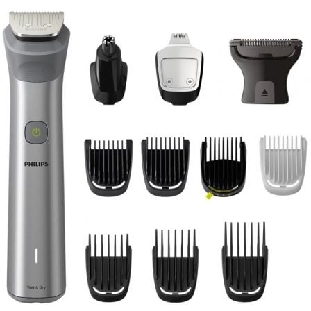 Máquina de cortar cabelo Philips MG5940 Multigroom Série 5000 alimentada por bateria   |  12 acessórios