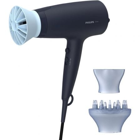 Philips série 3000 BHD360 | 2100 W | iónico | Azul | 3 acessórios