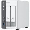 QNAP TS-216G NAS | 2 baias 3,5'- 2,5' | 4GB DDR4 | Formato Torre