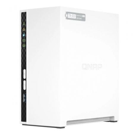 QNAP TS-233 NAS | 2 baias 3,5'- 2,5' | 2GB DDR4 | formato torre