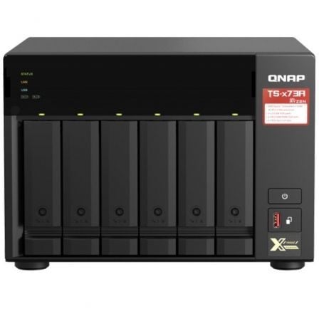 QNAP TS-673A-8G NAS | 6 baias 3,5'- 2,5' | 8GB DDR4 | Formato Torre