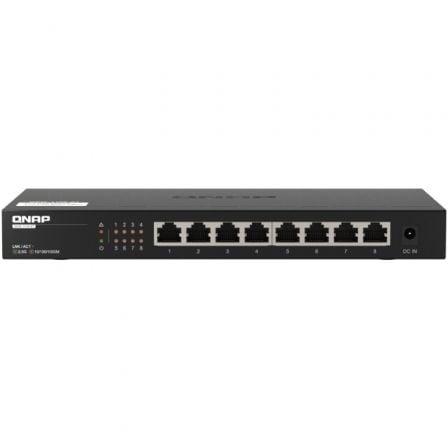 QNAP QSW-1108-8T 8 Portas | RJ-45 10/100/1000/2.5GBASE