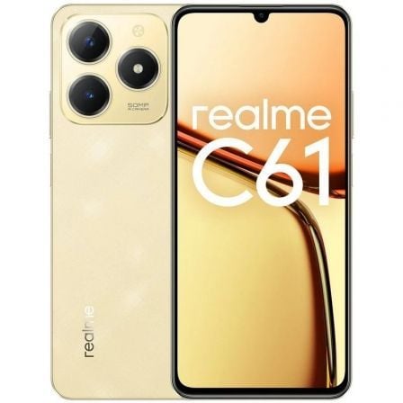 Realme C61 6GB | 256GB | 6,74' | Dourado