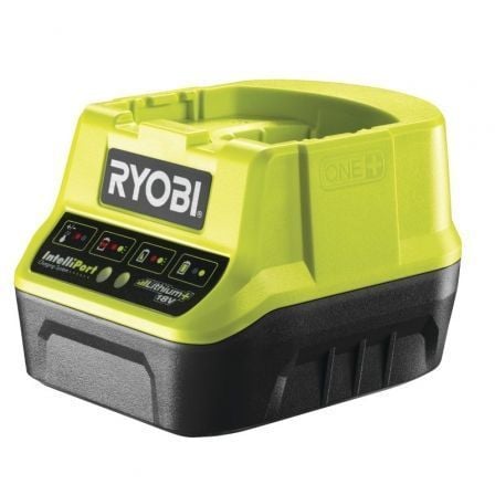 Carregador de bateria de íons de lítio Ryobi ONE+ RC18120 | 18 V 2,0 Ah | Sem bateria