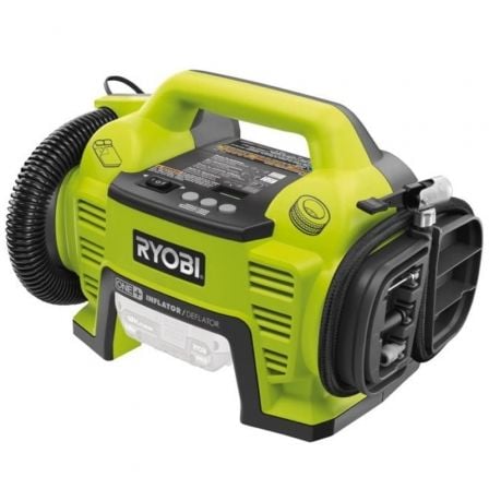 Ryobi ONE+ R18I-0 | Compressor-inflador sem fio de 18 V  | Sem bateria ou carregador