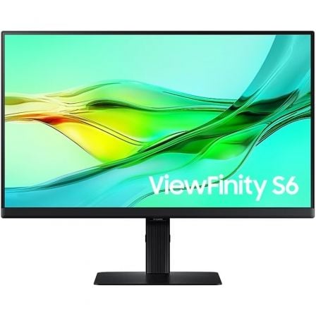 Samsung ViewFinity S6 S60UD S24D600UAU QHD de 24' | Altura ajustável | preto