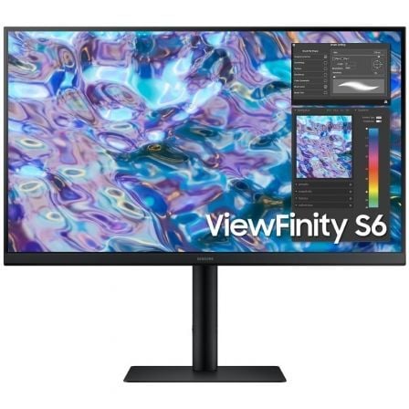 Samsung ViewFinity S6 S27B610EQU 27' QHD | Altura ajustável | preto
