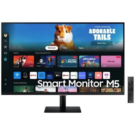 Samsung M5 S27DM502EU 27' | Full HD | Multimídia | Smart TV | Preto