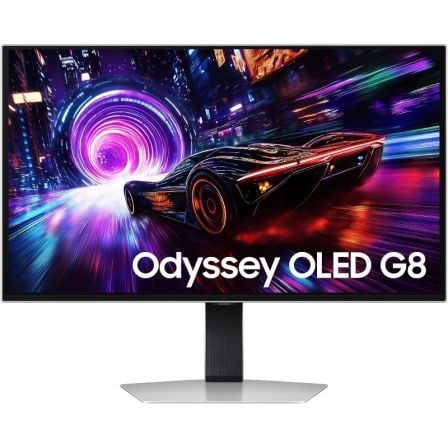 Samsung Odyssey OLED G8 G81SF S27FG812SU 27' | 4K | 0,03 ms | 240 Hz | OLED | Altura ajustável | Prata