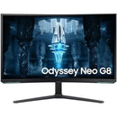 Samsung Odyssey Neo G8 S32BG850NP de 32' | 4K | 1 ms | 240 Hz | VA | Altura ajustável | Preto e branco